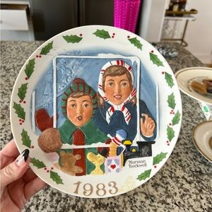 Norman Rockwell plate collector edition